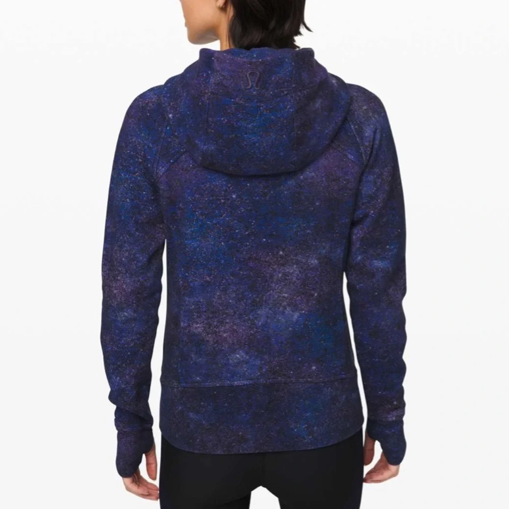 Lululemon Scuba Hoodie Polar Lights Blue Multi Size 8
